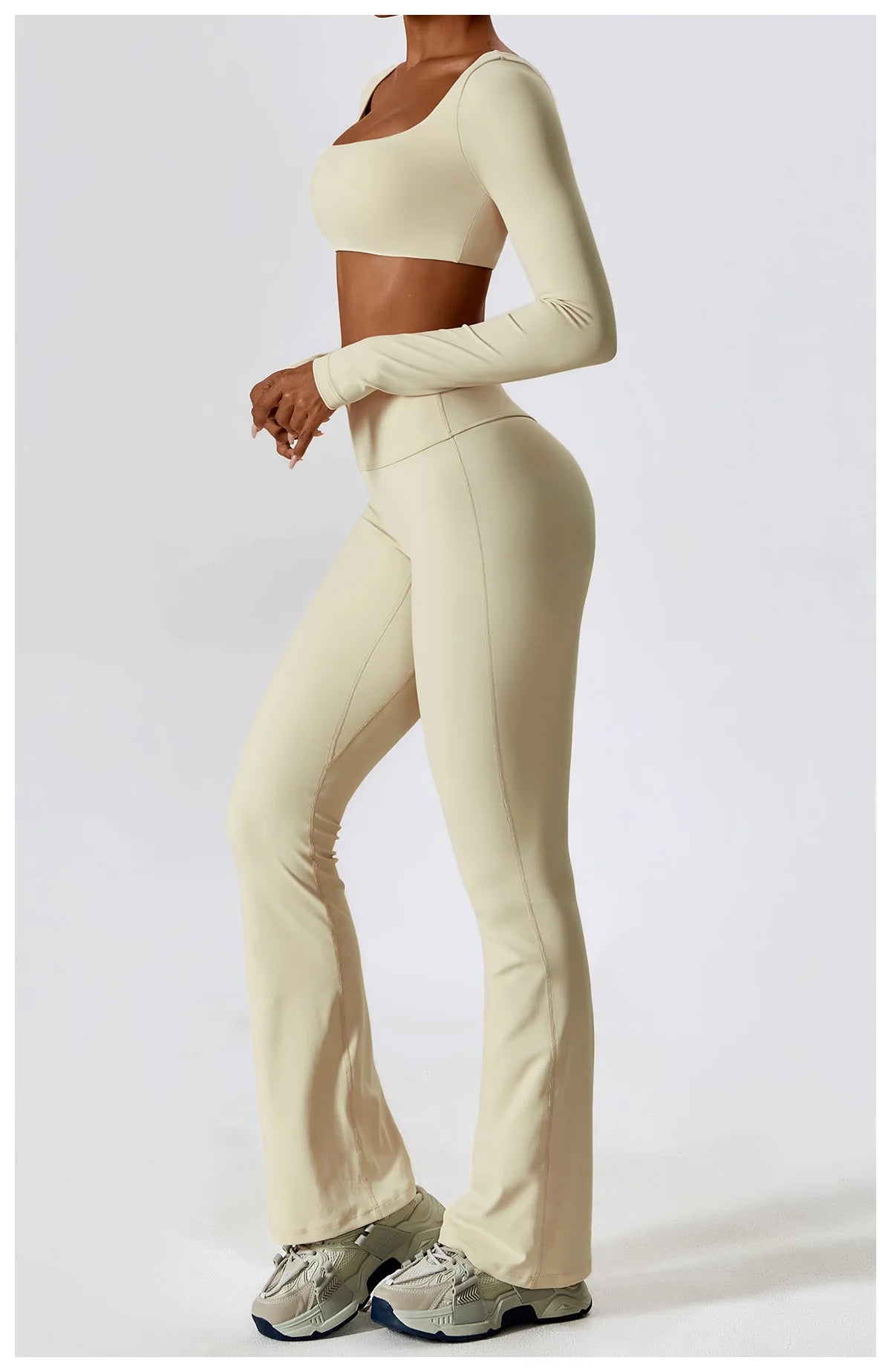 2PCS Seamless Women’s Yoga Set – Sports Bra & Leggings