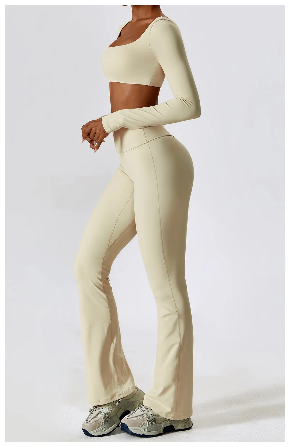 2PCS Seamless Women’s Yoga Set – Sports Bra & Leggings
