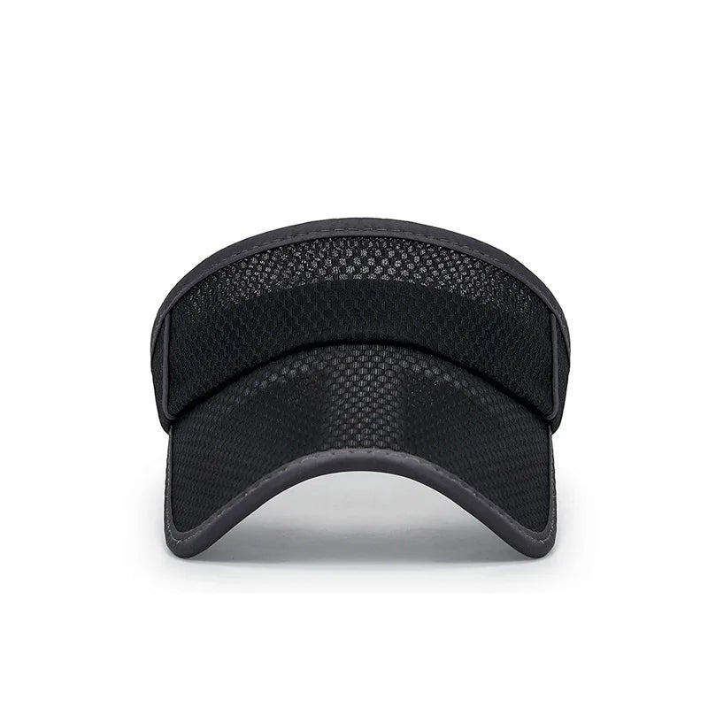 Men’s Summer Sports Sun Visor Hat – Adjustable UV Protection Running Cap