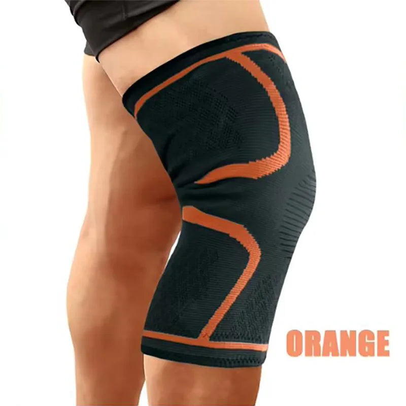 Elastic Compression Knee Support – Sports Knee Brace for Running & Training (1/2PCS)