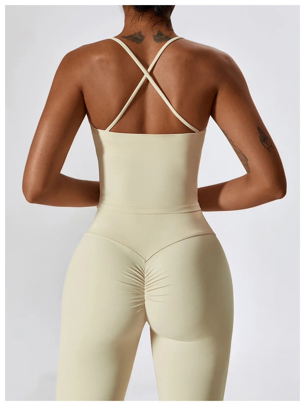 2PCS Seamless Women’s Yoga Set – Sports Bra & Leggings