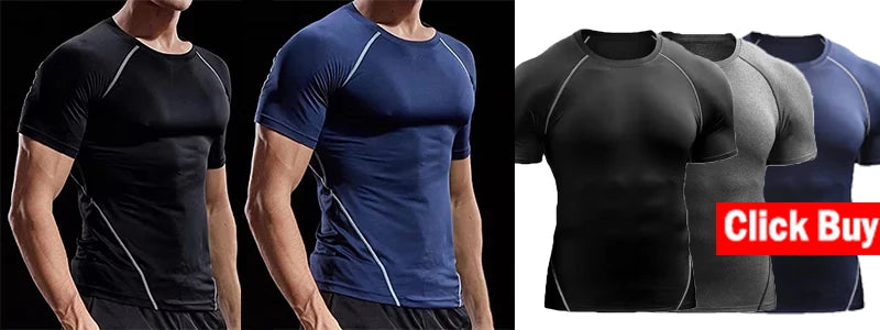 Men’s Long Sleeve Compression T-Shirt – Bodybuilding & Gym Rashguard