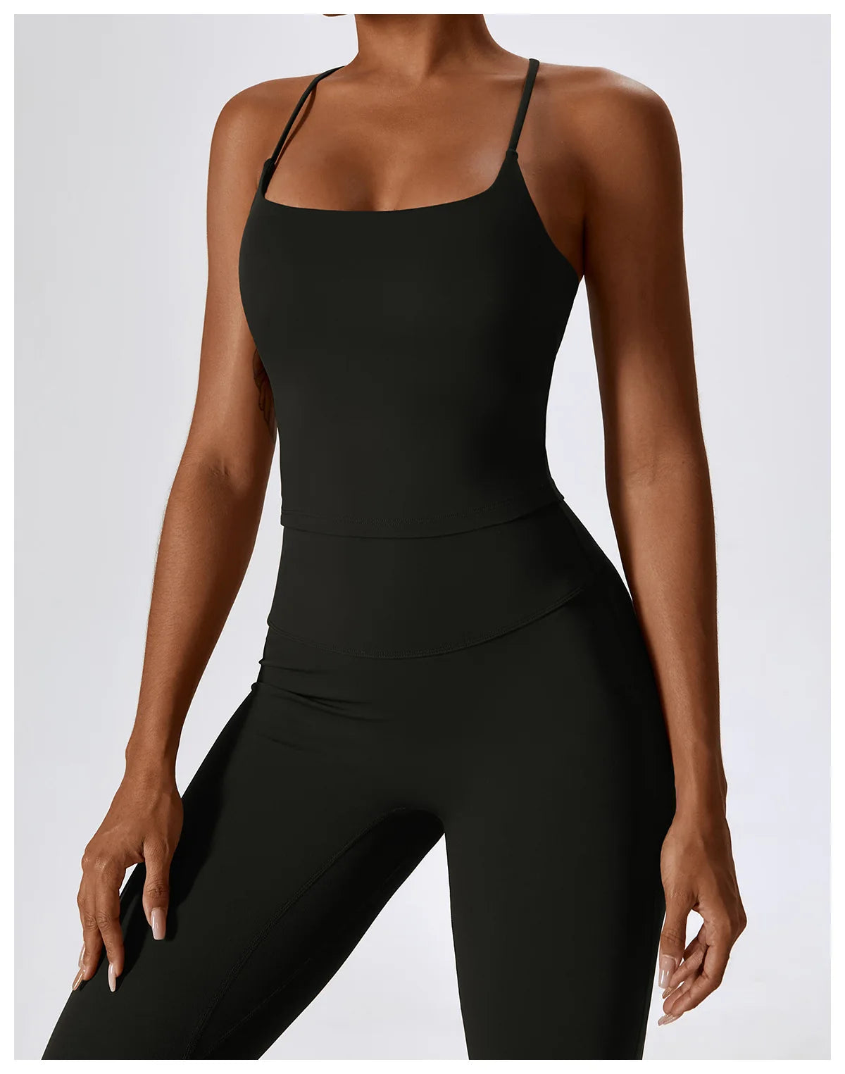 2PCS Seamless Women’s Yoga Set – Sports Bra & Leggings