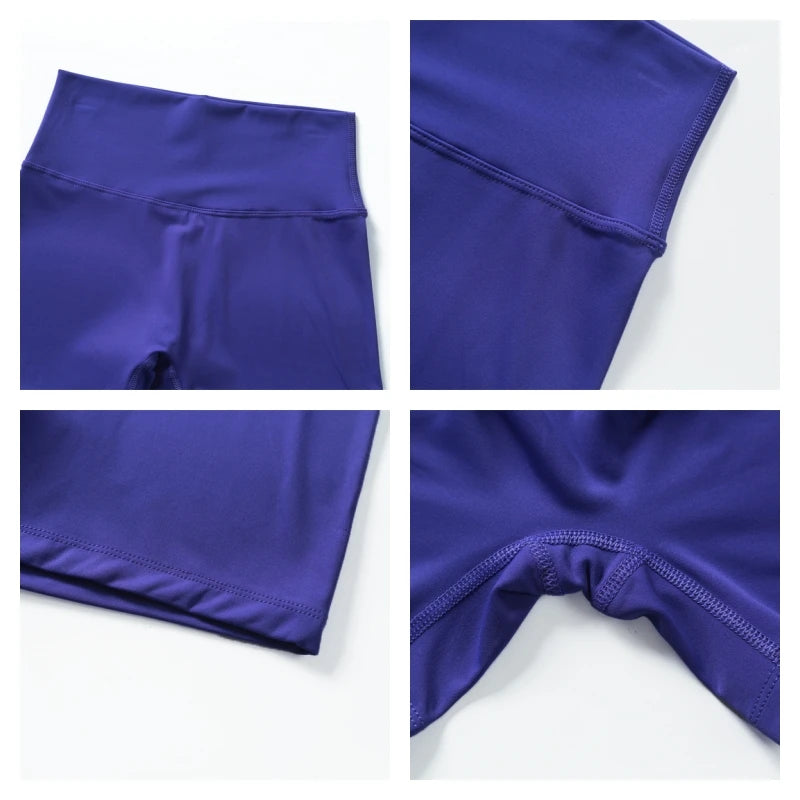 High-Waist Gym Shorts – Butt-Lifting Running & Yoga Shorts