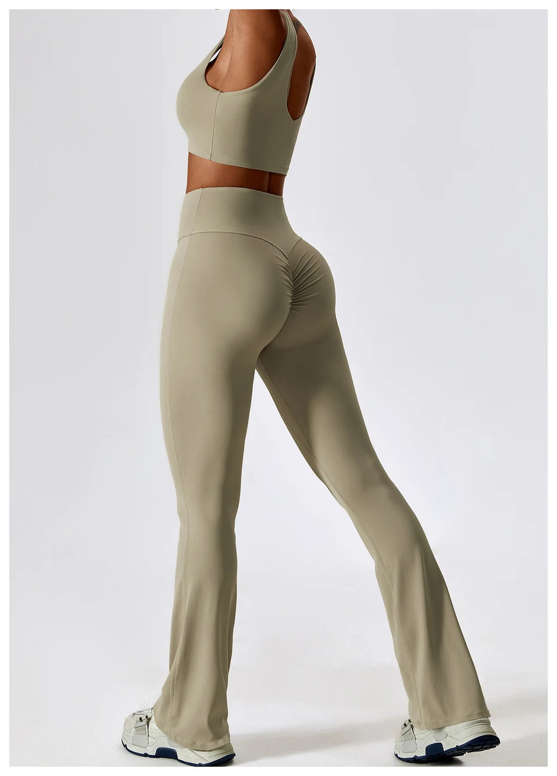 2PCS Seamless Women’s Yoga Set – Sports Bra & Leggings