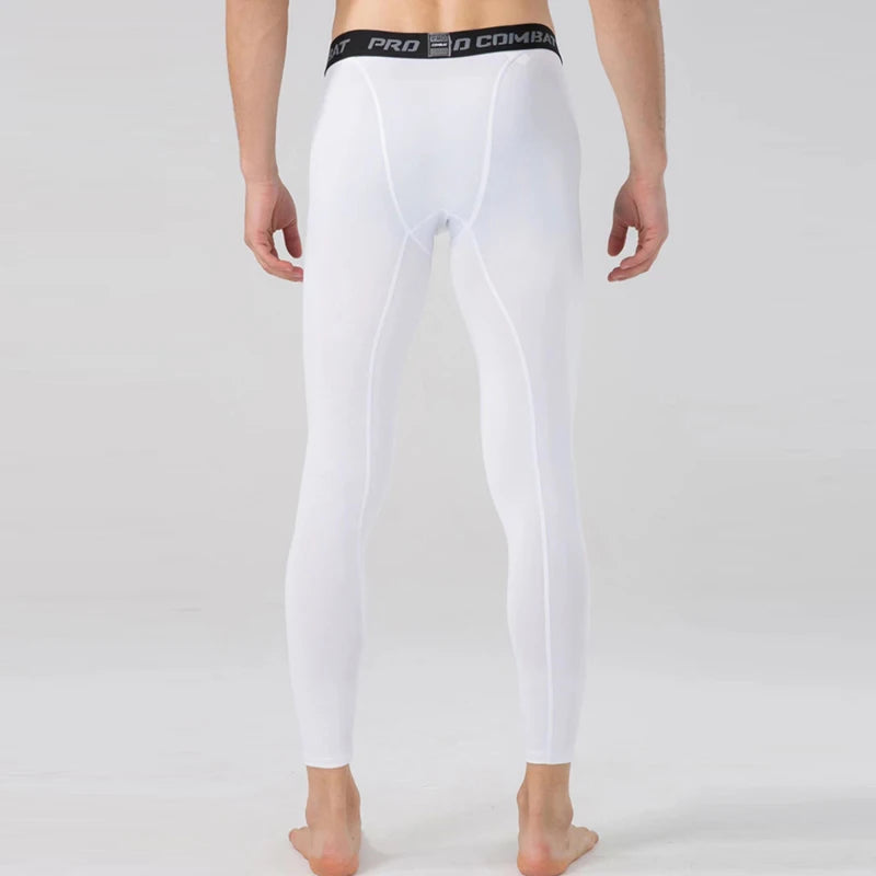 Men’s Compression Tights – Cool Dry Sports Baselayer Leggings