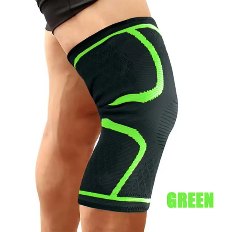 Elastic Compression Knee Support – Sports Knee Brace for Running & Training (1/2PCS)