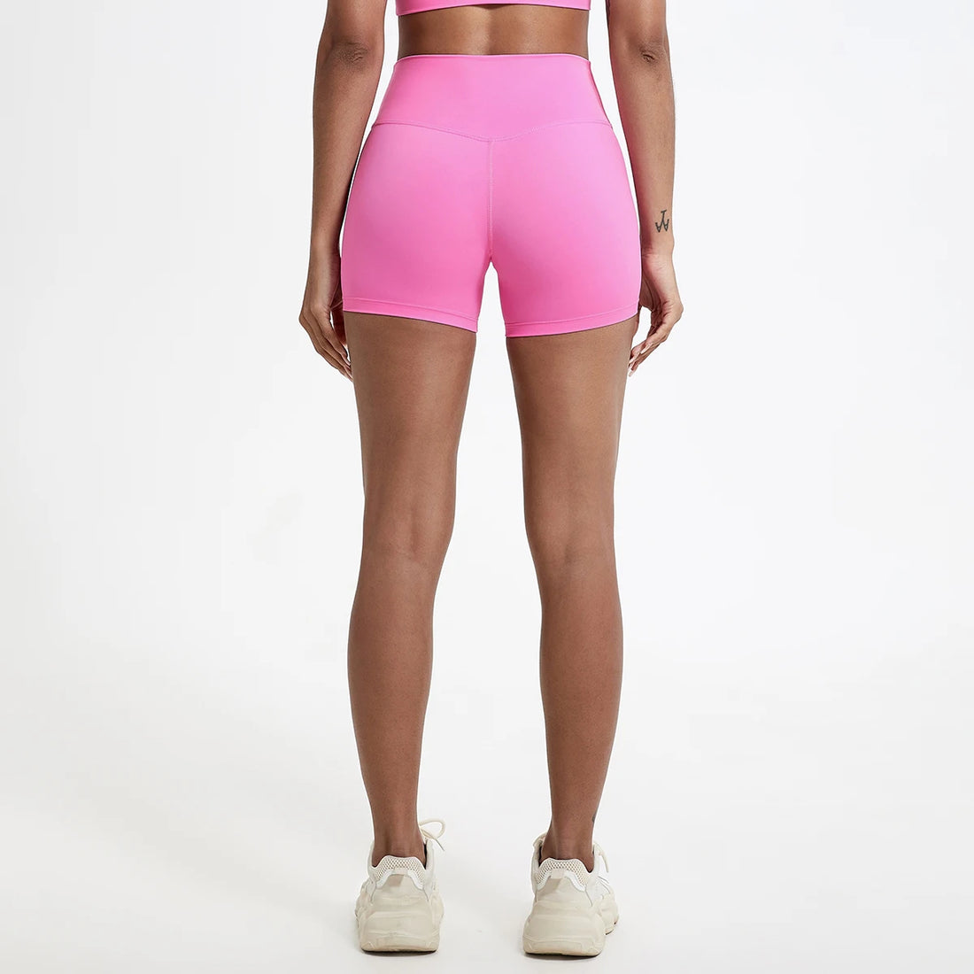 High-Waist Gym Shorts – Butt-Lifting Running & Yoga Shorts