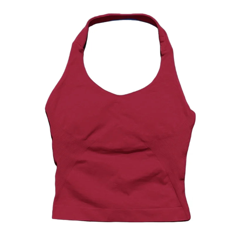 Women’s Sports Yoga Vest – Quick-Dry Fitness & Gym Top