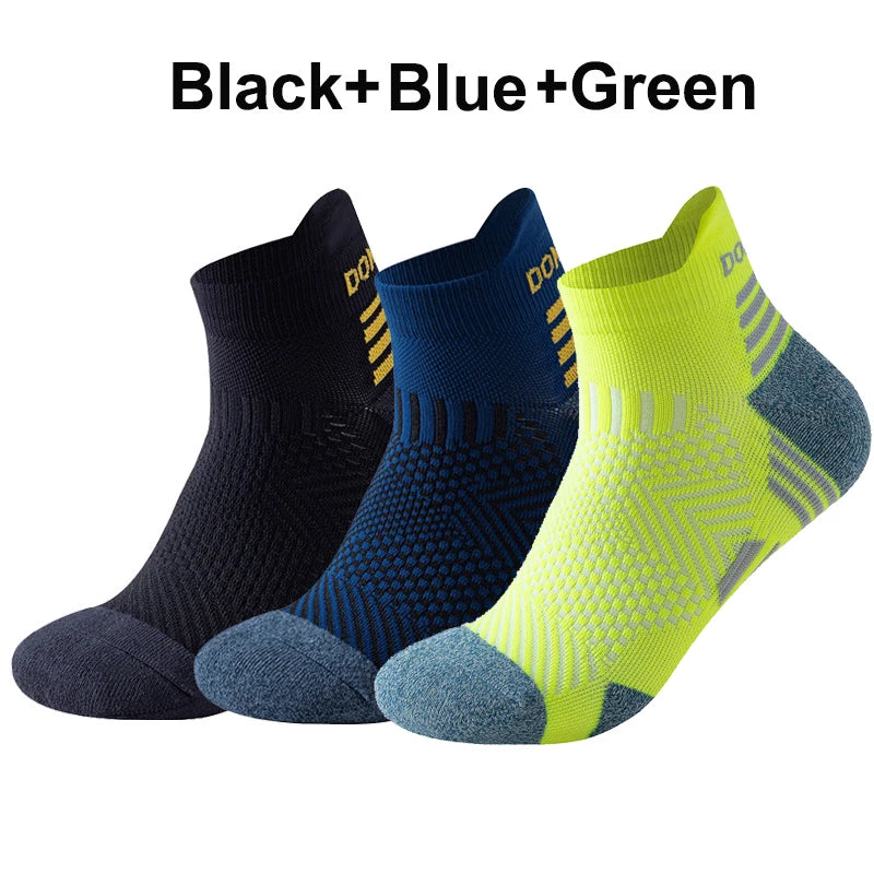 Sport Compression Ankle Socks – Low Cut Breathable Running & Fitness Socks