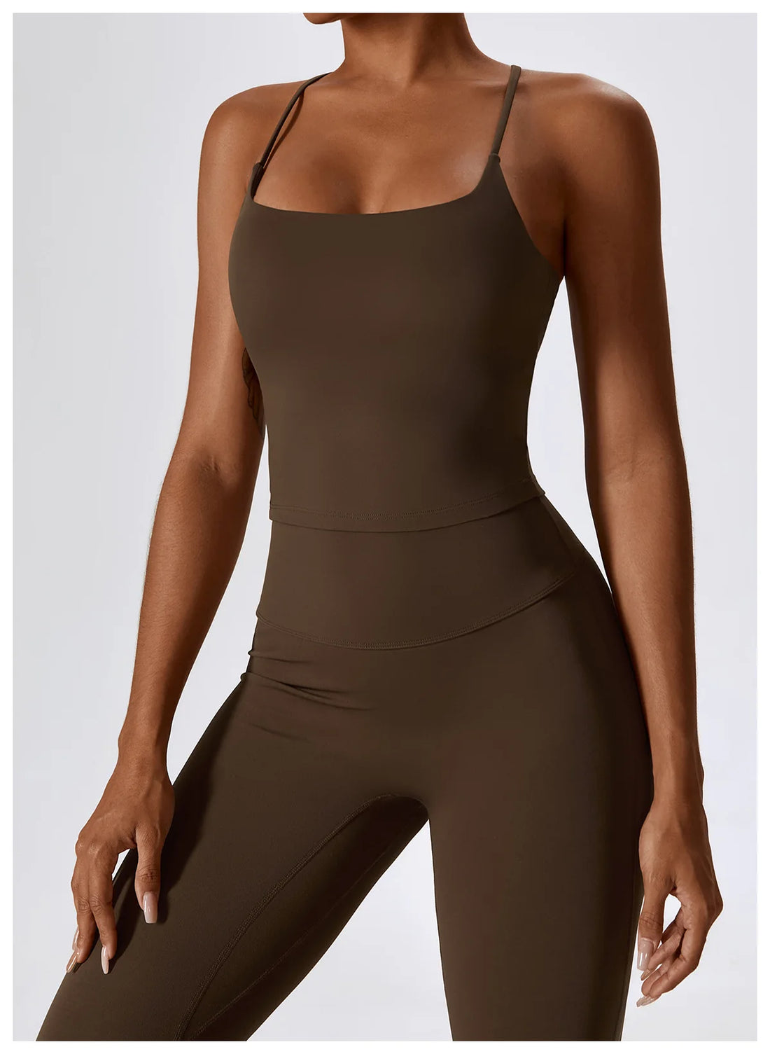2PCS Seamless Women’s Yoga Set – Sports Bra & Leggings