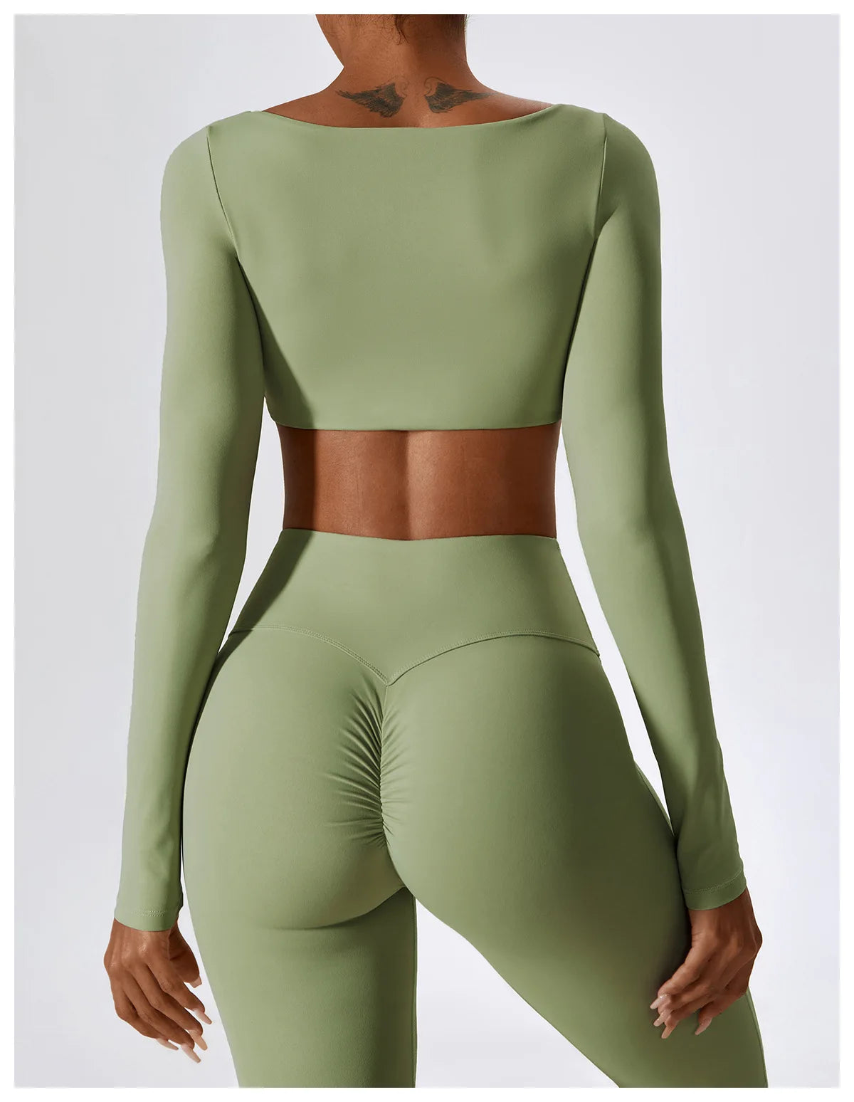 2PCS Seamless Women’s Yoga Set – Sports Bra & Leggings