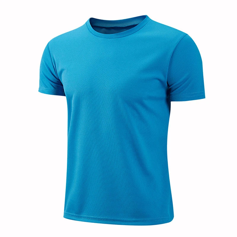Unisex Quick-Dry Sports T-Shirt – Breathable Gym & Running Fitness Tee