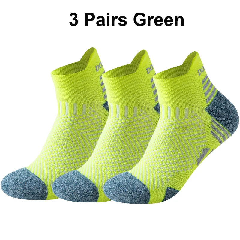 Sport Compression Ankle Socks – Low Cut Breathable Running & Fitness Socks