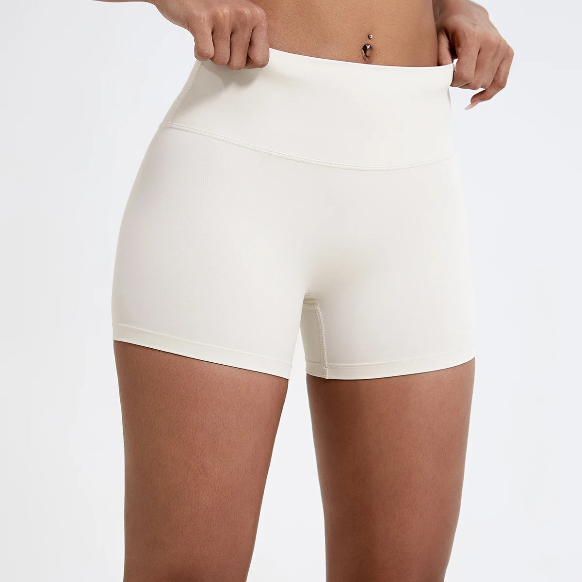 High-Waist Gym Shorts – Butt-Lifting Running & Yoga Shorts