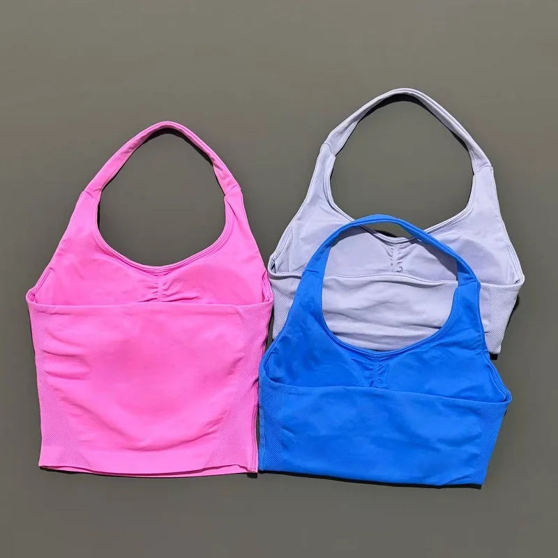 Women’s Sports Yoga Vest – Quick-Dry Fitness & Gym Top