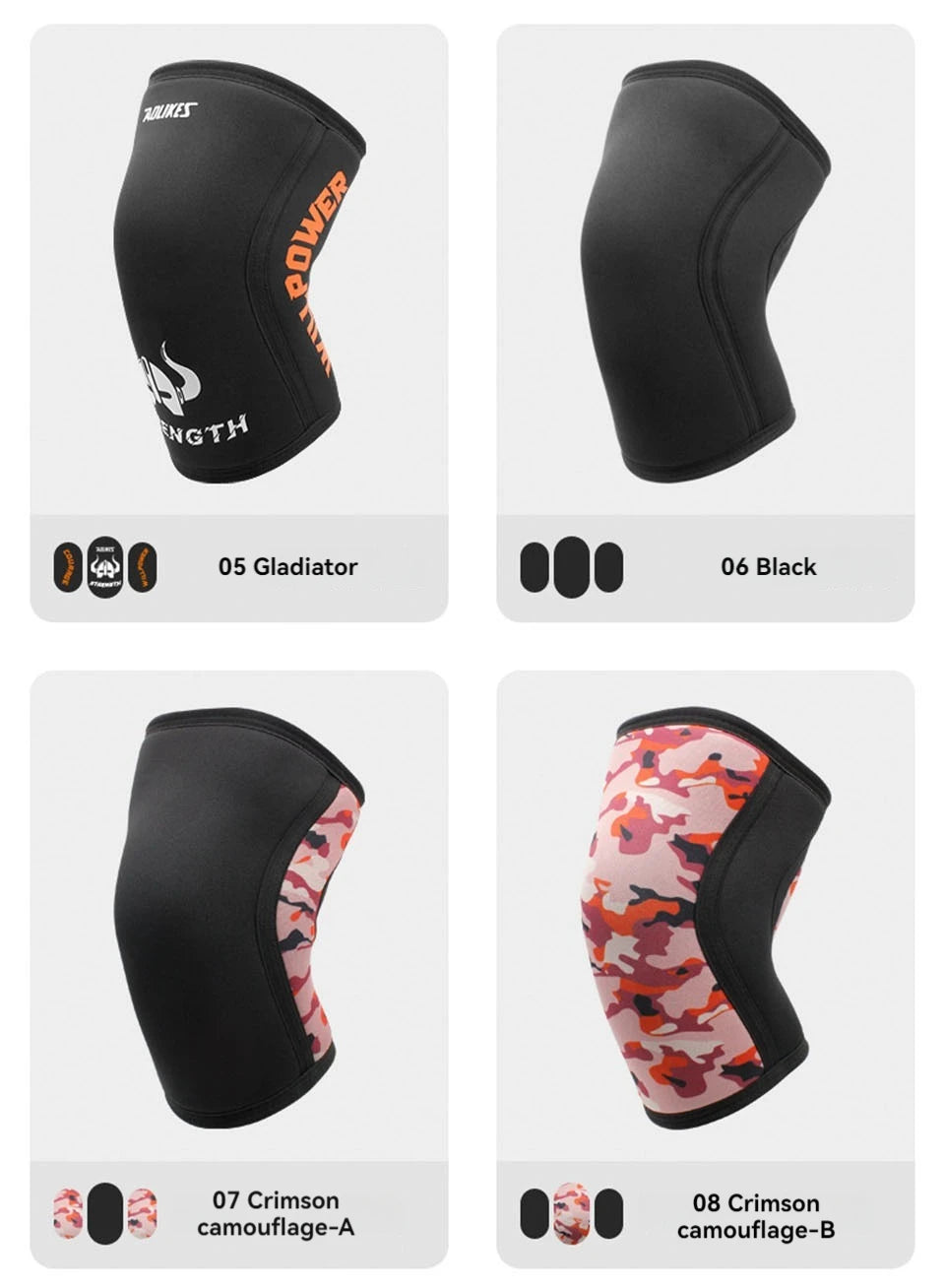 7mm Knee Sleeves – Premium Weightlifting & Powerlifting Support