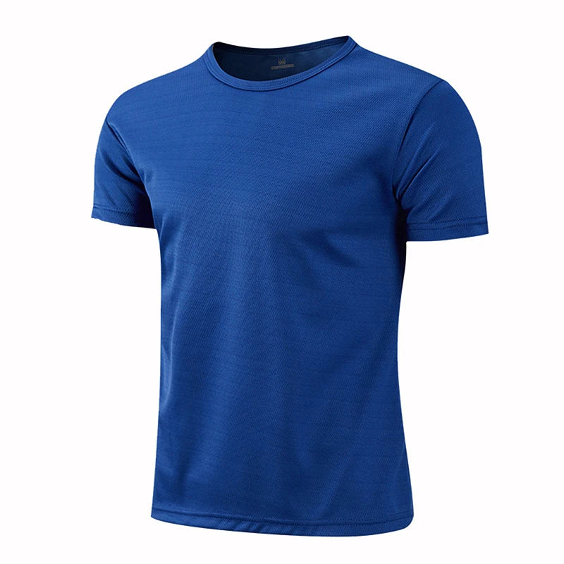 Unisex Quick-Dry Sports T-Shirt – Breathable Gym & Running Fitness Tee