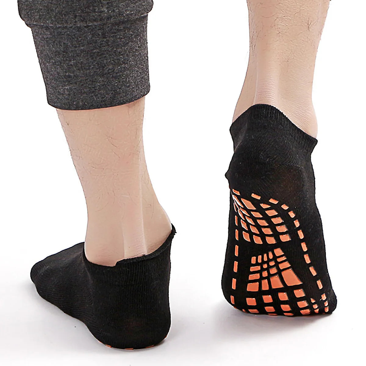 Silicone Non-Slip Grip Socks – Trampoline, Yoga & Pilates Indoor Sports Socks