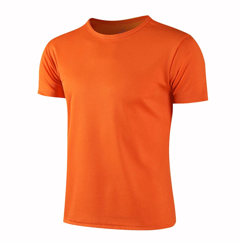 Unisex Quick-Dry Sports T-Shirt – Breathable Gym & Running Fitness Tee