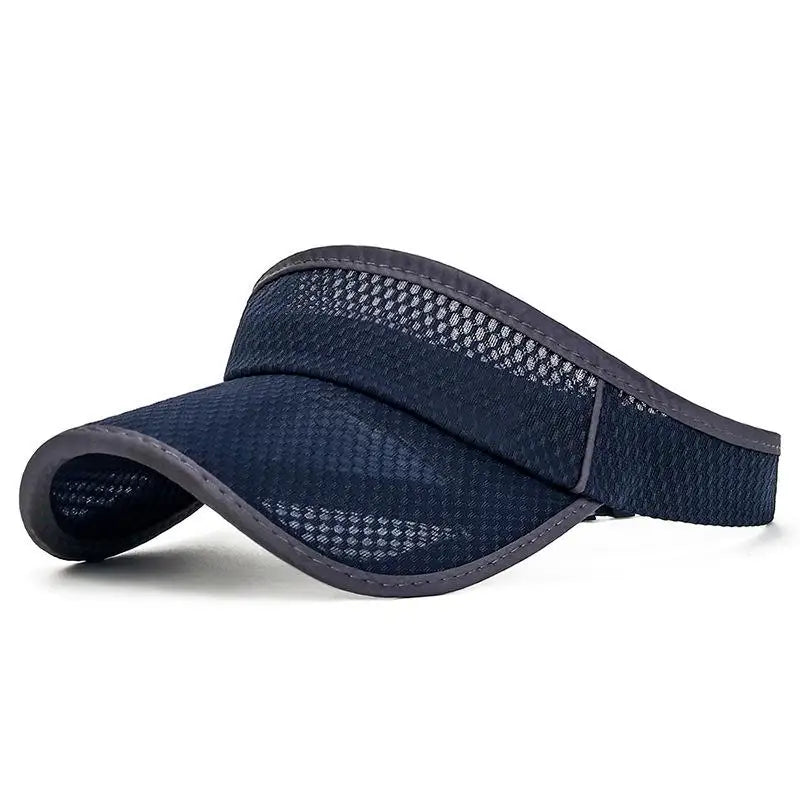 Men’s Summer Sports Sun Visor Hat – Adjustable UV Protection Running Cap