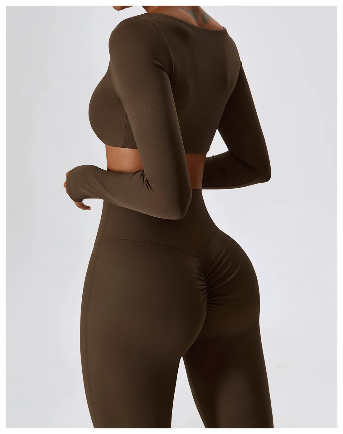 2PCS Seamless Women’s Yoga Set – Sports Bra & Leggings