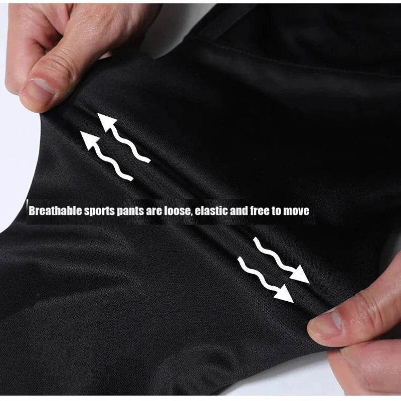 Men’s Sports Jogger Pants – Running & Soccer Training Sweatpants with Zipper Pockets