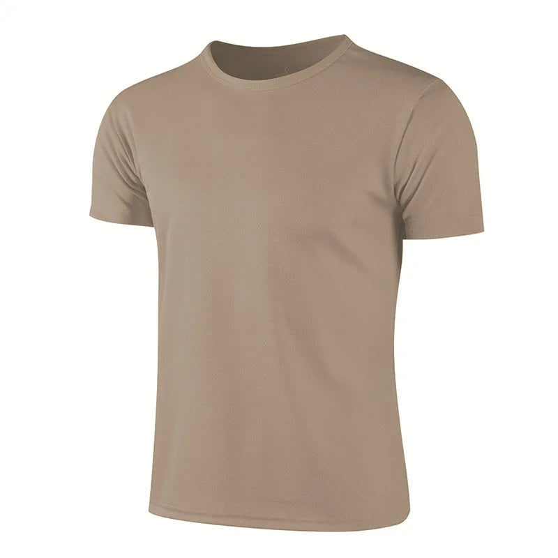 Unisex Quick-Dry Sports T-Shirt – Breathable Gym & Running Fitness Tee