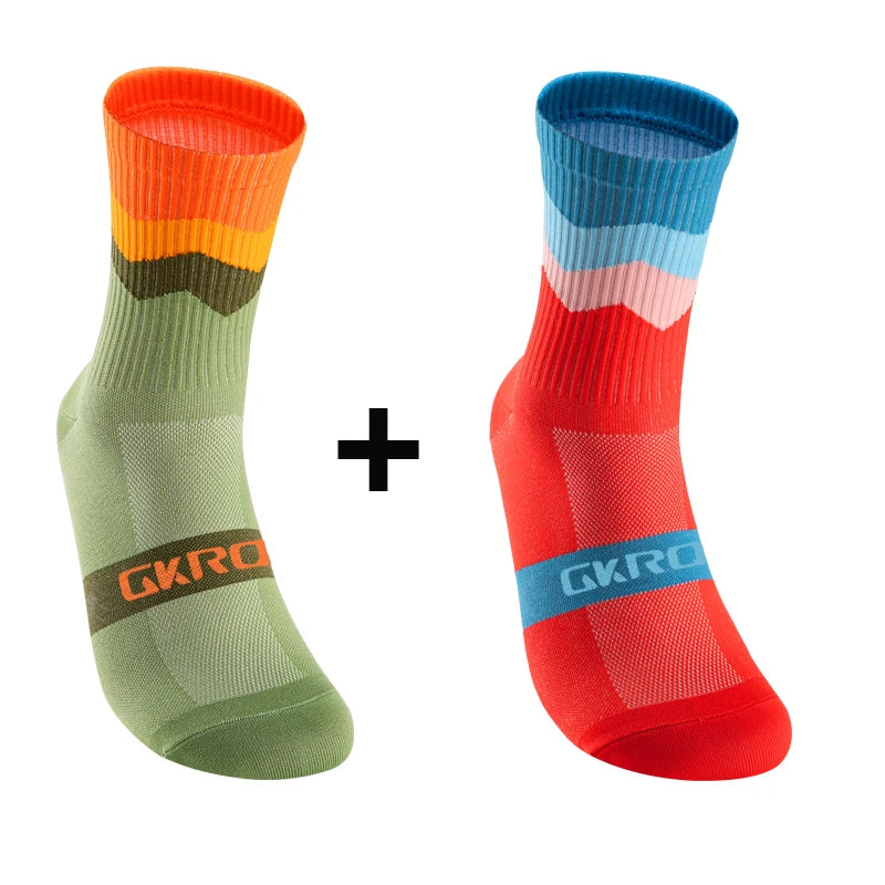 Professional Cycling Socks – Breathable Compression Road Bike Socks