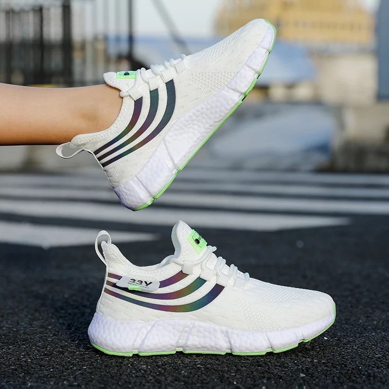 Men’s Casual Sport Shoes – Breathable Lightweight Mesh Sneakers for Running & Walking