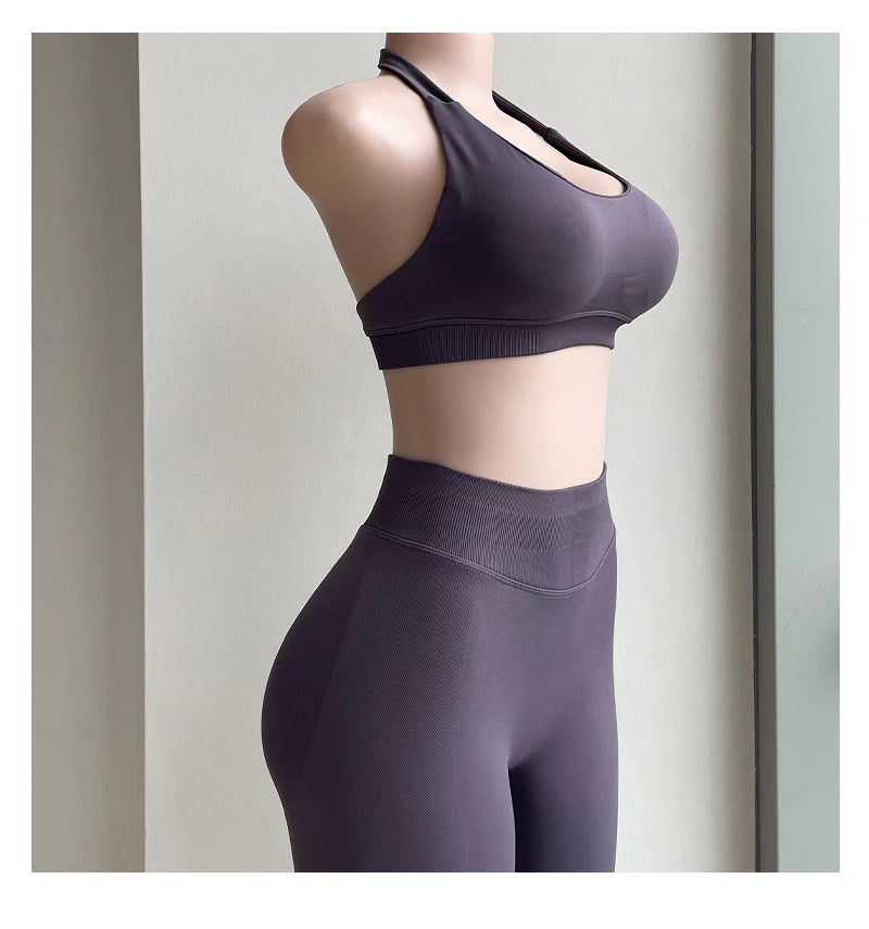 Women’s Seamless Yoga Leggings – Scrunch Bum Fitness Tights