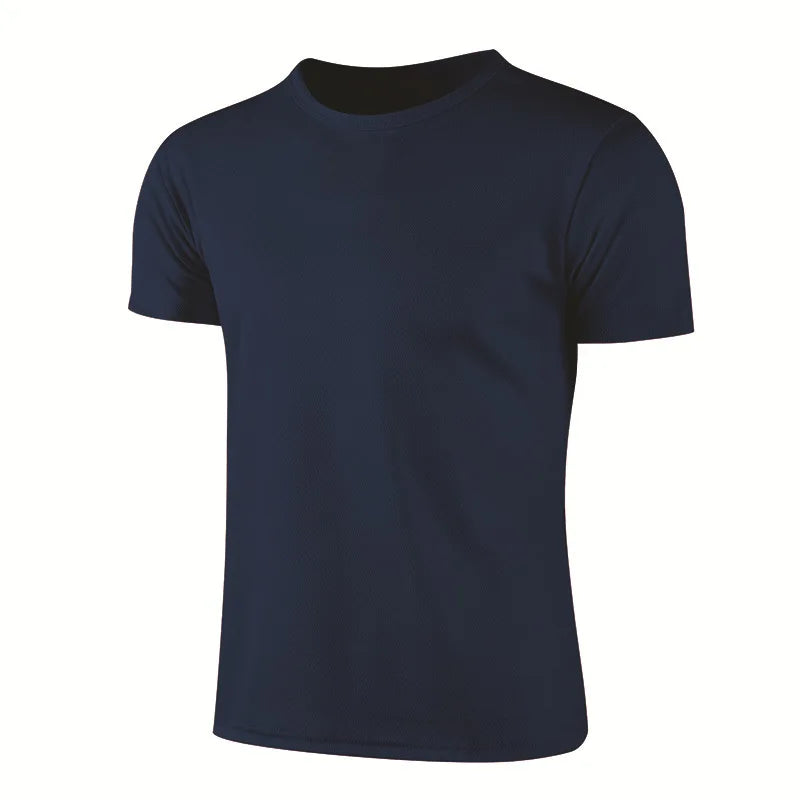 Unisex Quick-Dry Sports T-Shirt – Breathable Gym & Running Fitness Tee