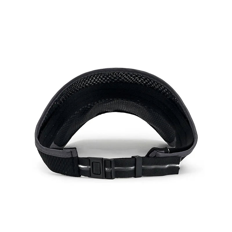 Men’s Summer Sports Sun Visor Hat – Adjustable UV Protection Running Cap