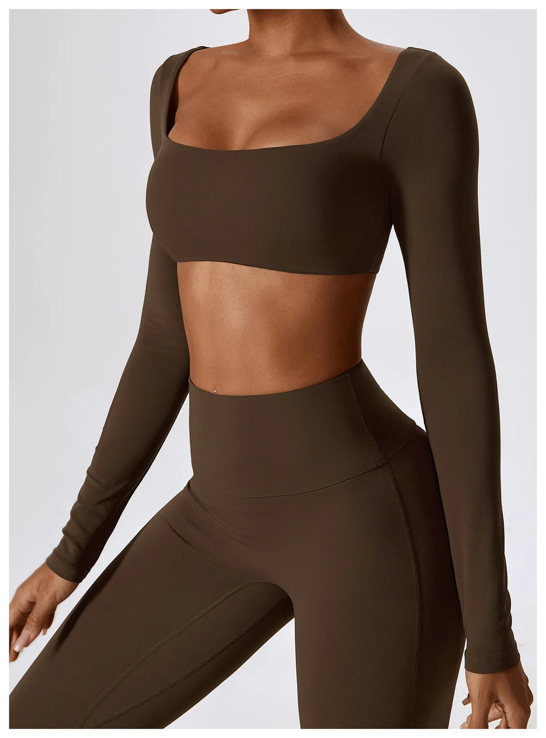 2PCS Seamless Women’s Yoga Set – Sports Bra & Leggings