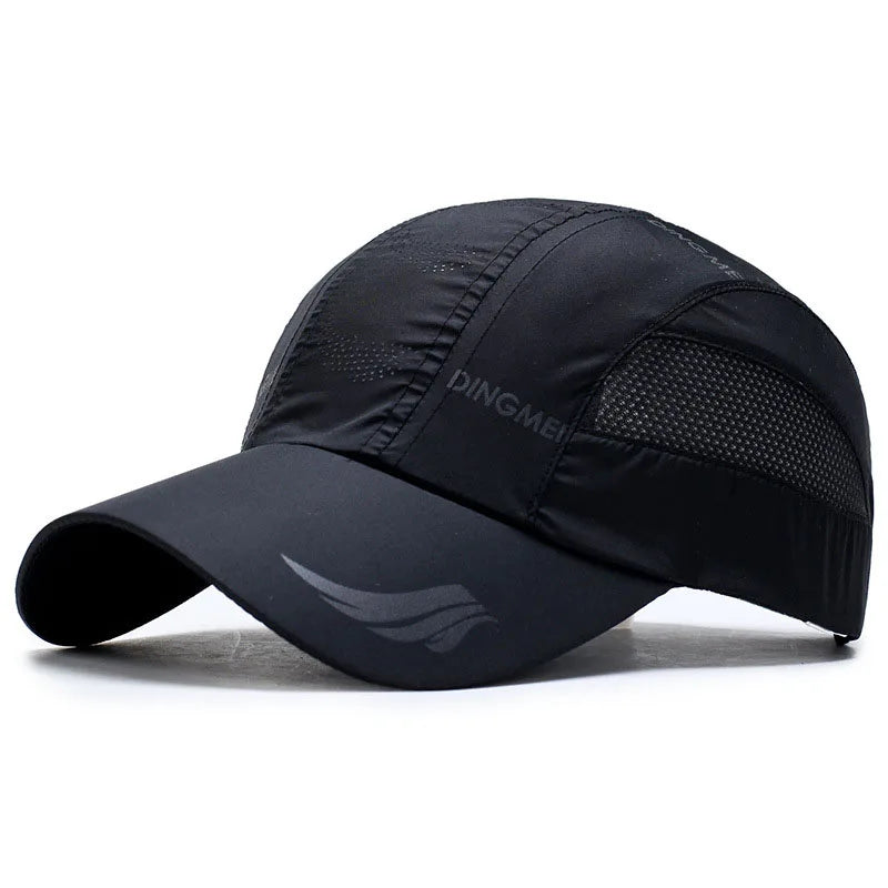 Unisex Summer Sports Baseball Cap – Quick-Dry Mesh Snapback Hat
