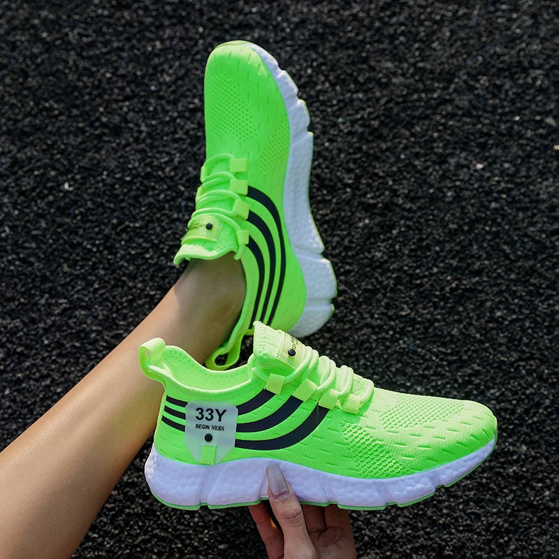 Men’s Casual Sport Shoes – Breathable Lightweight Mesh Sneakers for Running & Walking