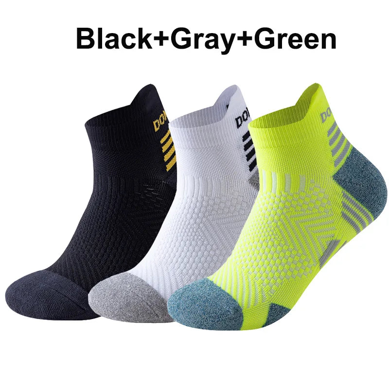 Sport Compression Ankle Socks – Low Cut Breathable Running & Fitness Socks