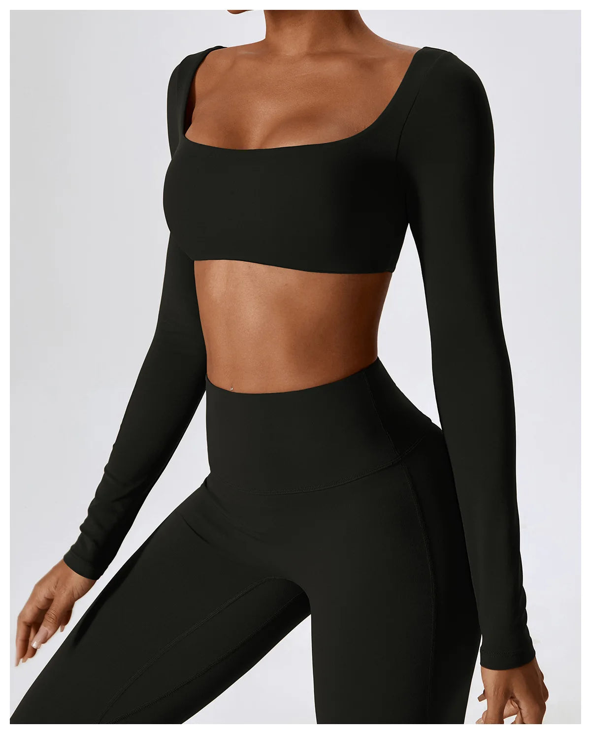 2PCS Seamless Women’s Yoga Set – Sports Bra & Leggings