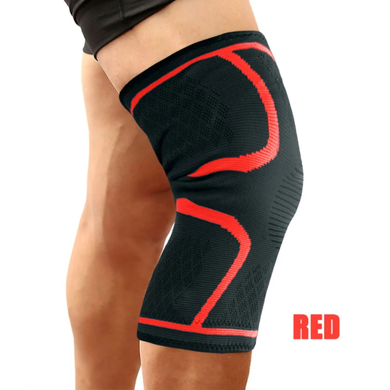 Elastic Compression Knee Support – Sports Knee Brace for Running & Training (1/2PCS)