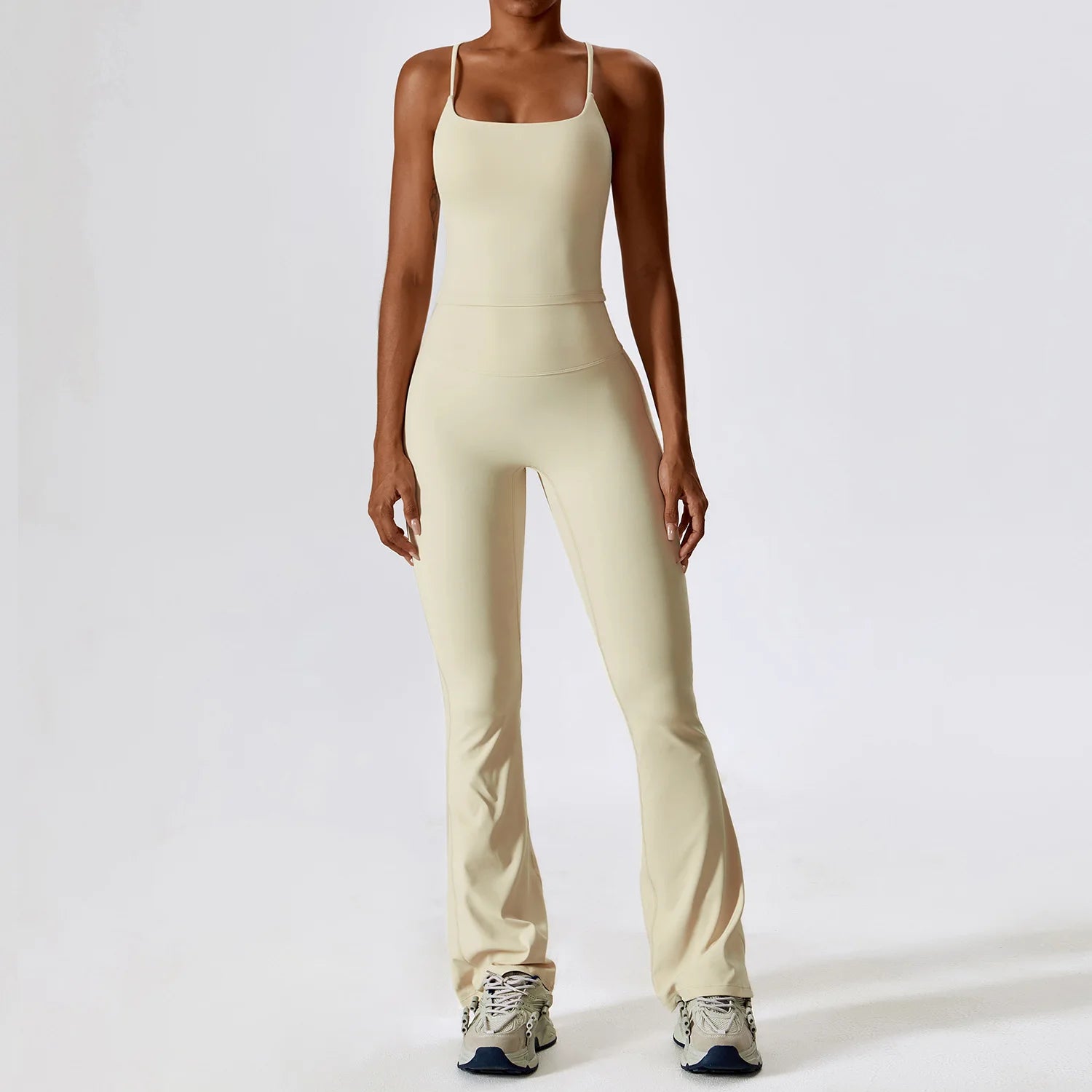 2PCS Seamless Women’s Yoga Set – Sports Bra & Leggings