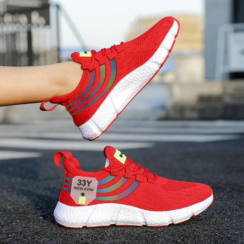 Men’s Casual Sport Shoes – Breathable Lightweight Mesh Sneakers for Running & Walking