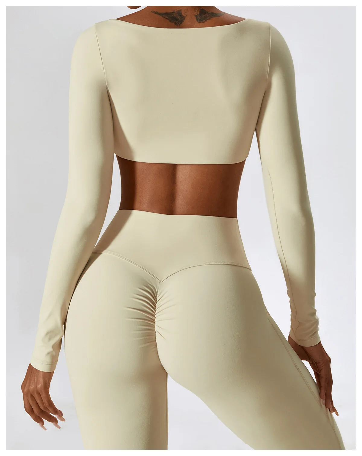 2PCS Seamless Women’s Yoga Set – Sports Bra & Leggings