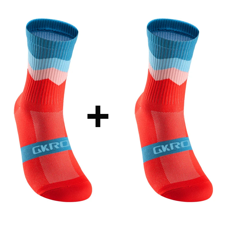 Professional Cycling Socks – Breathable Compression Road Bike Socks
