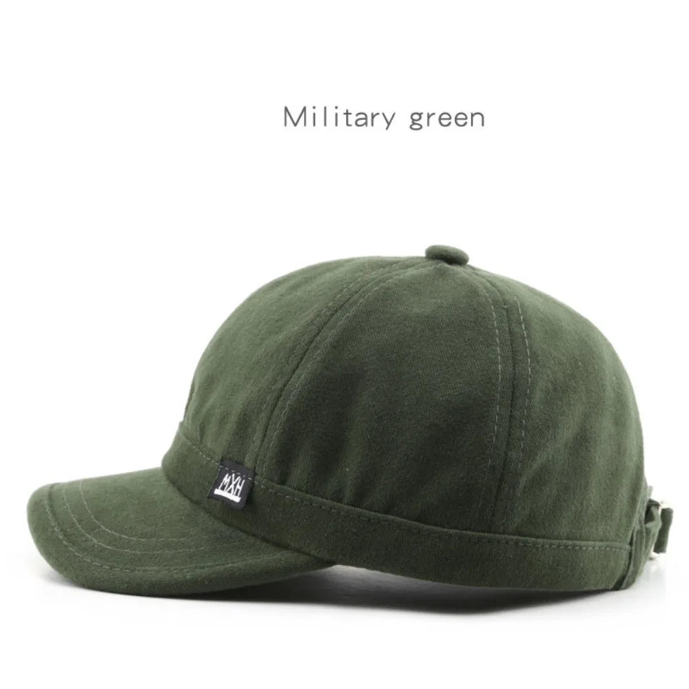 Retro Quick-Dry Short Brim Baseball Cap – Unisex Outdoor Sun Protection Hat