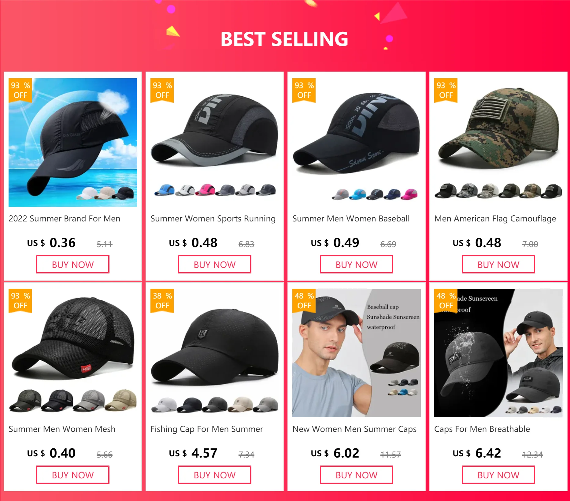 Unisex Summer Sports Baseball Cap – Quick-Dry Mesh Snapback Hat