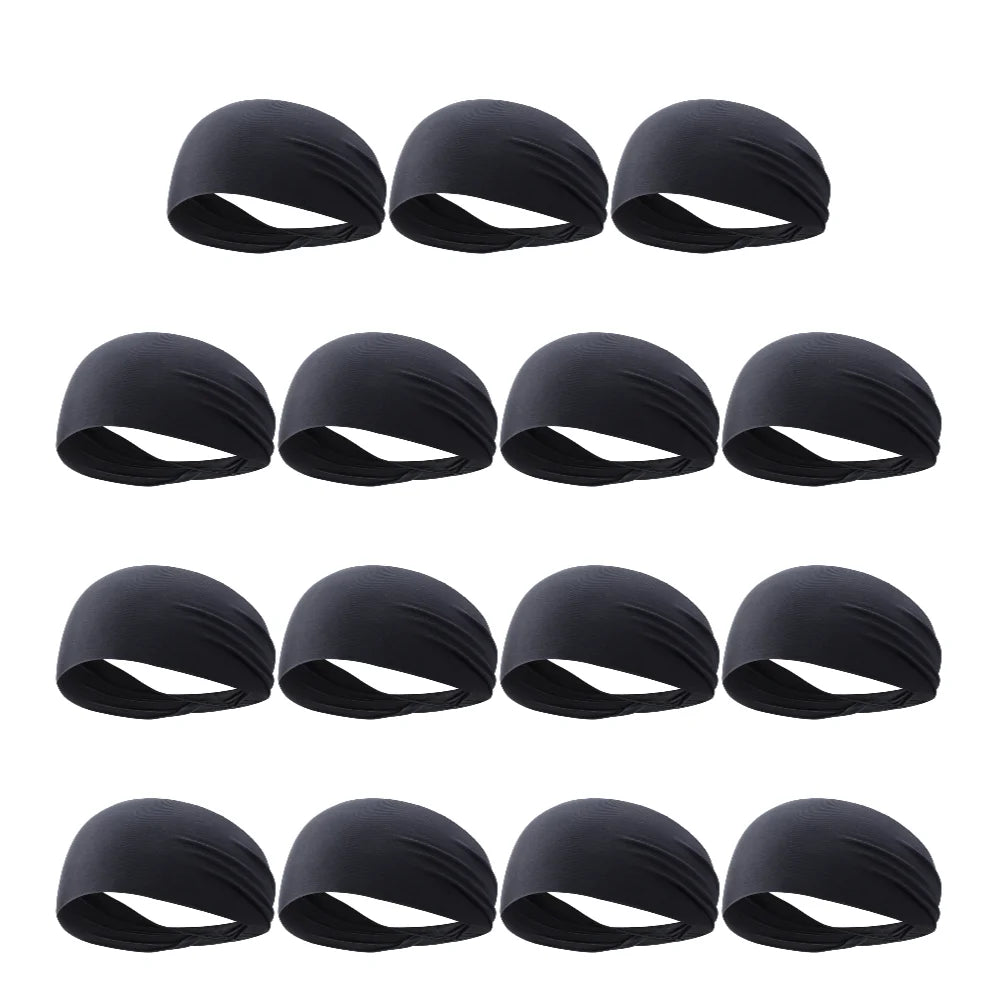 Quick-Dry Sports Headband – Elastic Sweat-Absorbing Fitness Hair Band (1PC)