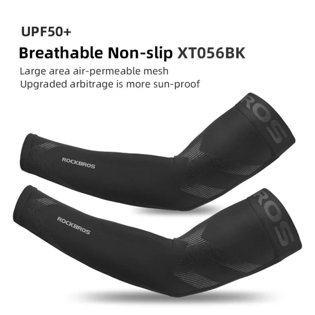 UV Protection Arm Sleeves – Breathable Quick-Dry Cooling Sports Sleeves