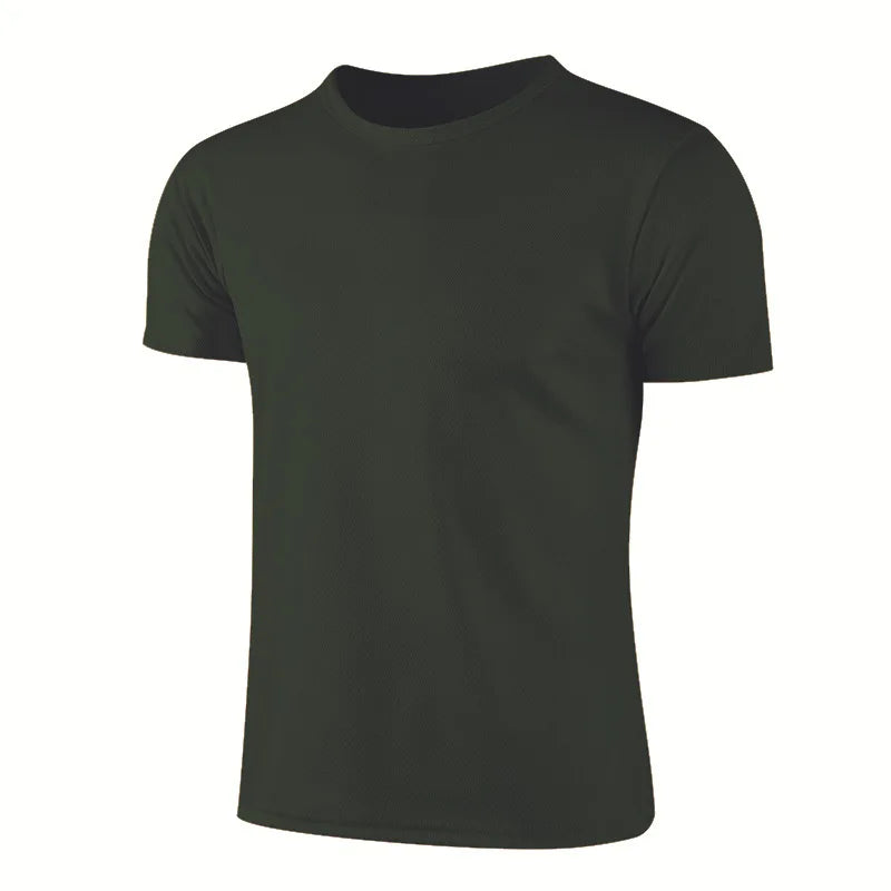 Unisex Quick-Dry Sports T-Shirt – Breathable Gym & Running Fitness Tee