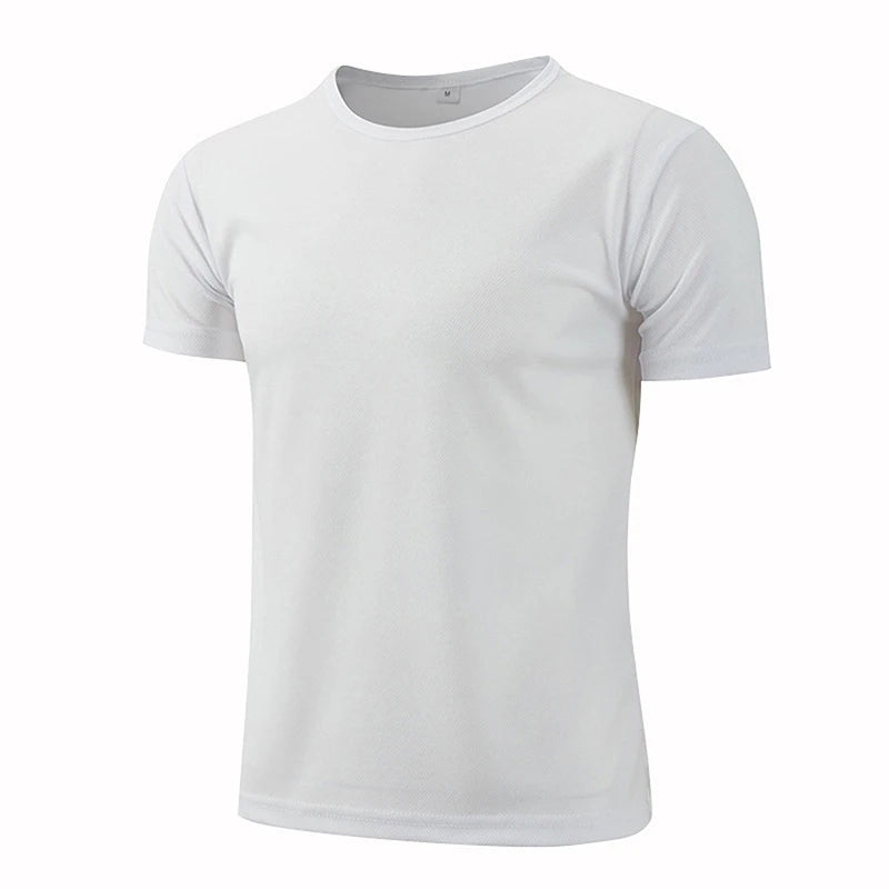 Unisex Quick-Dry Sports T-Shirt – Breathable Gym & Running Fitness Tee
