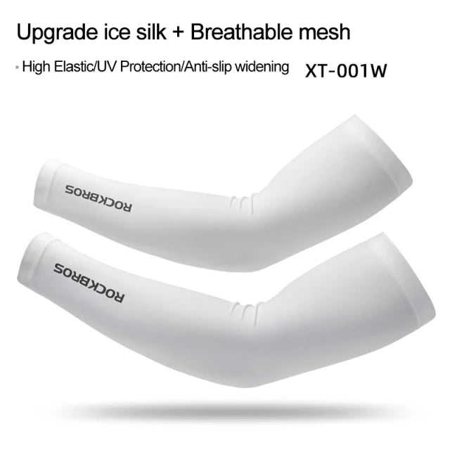 UV Protection Arm Sleeves – Breathable Quick-Dry Cooling Sports Sleeves